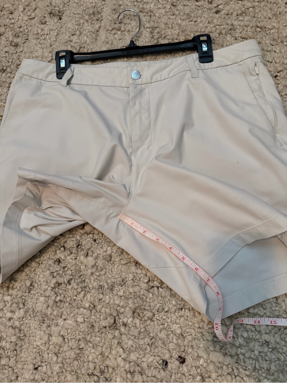 lululemon athletica Men's Light Tan Hybrid Shorts - Picture 8 of 8